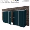 EasyShed 3.75m x 0.78m Double Door