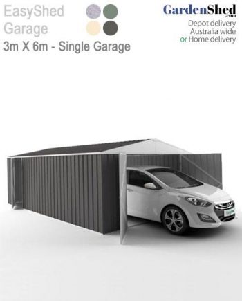Single Garage EasyShed 6x3
