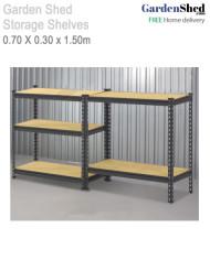 storage shelves 1.50m high